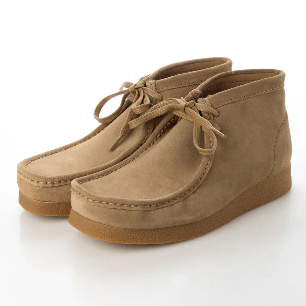 クラークス ワラビーエヴォブーツ Clarks WallabeeEVO Bt ダークサンド 