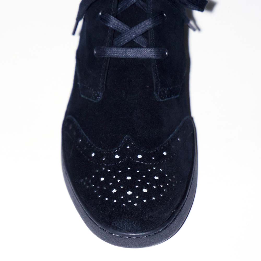 クローム A27 ウィングチップ CHROME A27 WINGTIP BLACK SUEDE メンズ レディース スニーカー レイザーラモンRG OCEANS JP229BKSU | CHROME | 16