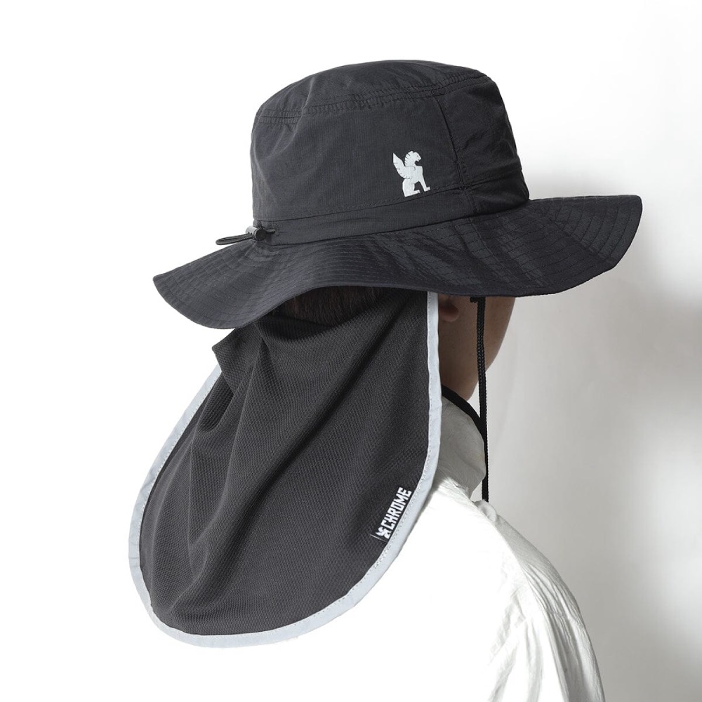 クローム ライド アドベンチャー ハット CHROME RIDE ADVENTURE HAT BLACK/WHITE REF メンズ 帽子 JP224BKWRF｜bostonclub｜03
