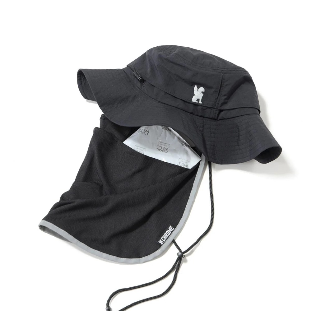 クローム ライド アドベンチャー ハット CHROME RIDE ADVENTURE HAT BLACK/WHITE REF メンズ 帽子 JP224BKWRF｜bostonclub｜05