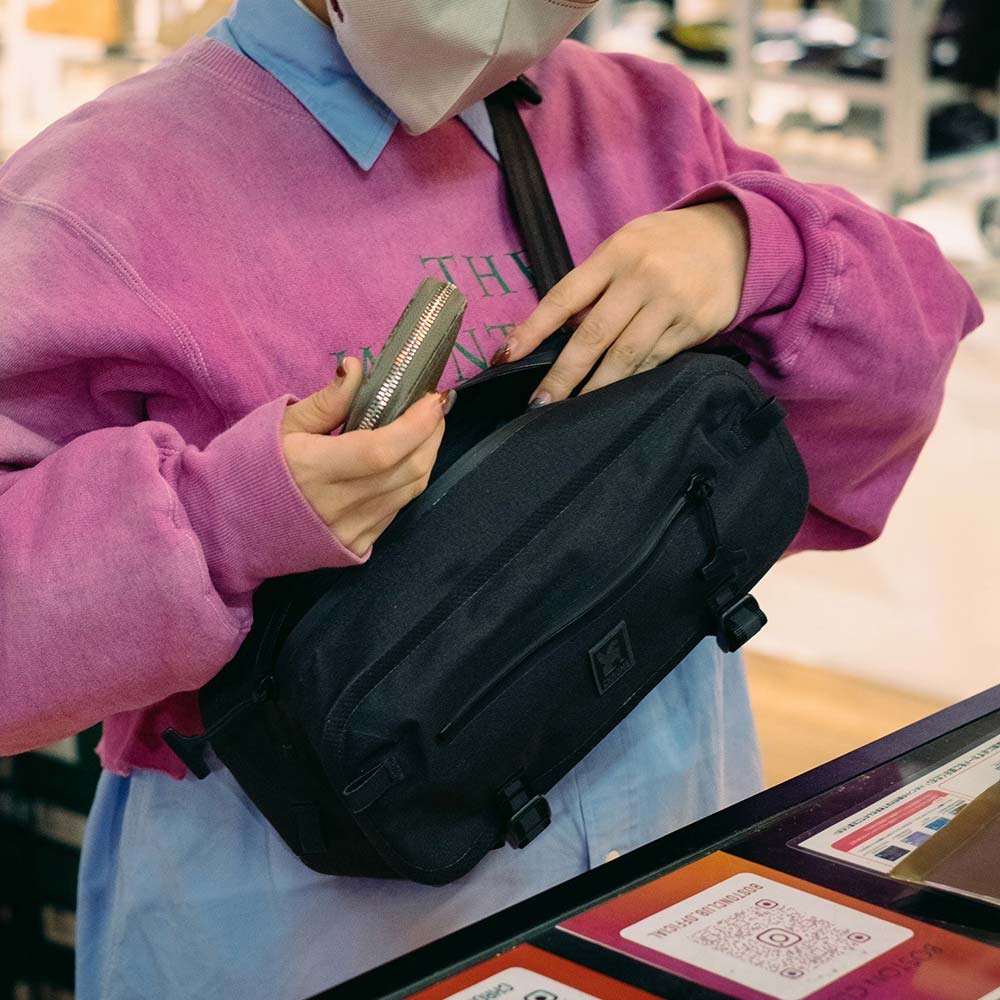 CHROME MINI KADET黒・紫 Mini Kadet Sling