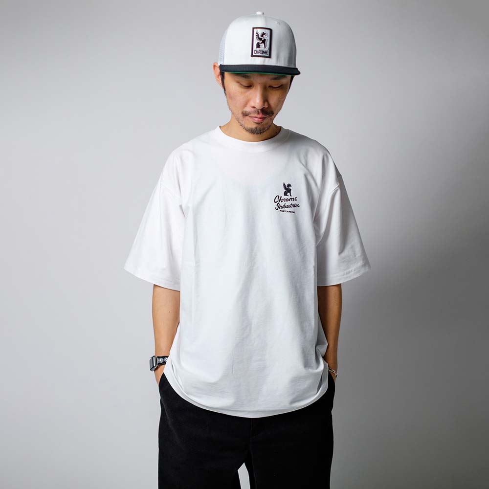 【Mサイズ試着のみ】CHROME ライムストーン ケーブ ロングスリーブ ティー CHROME ( クローム ) Tシャツ・カジュアルウェア