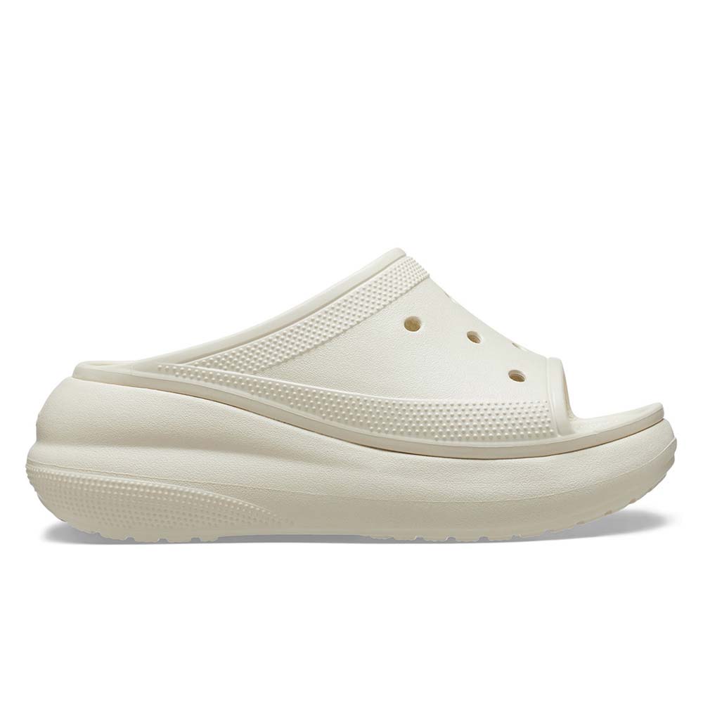 SALENbNX NbV XCh crocs CRUSH SLIDE Bone Y fB[X T_ EVA T_ 208731-2Y2
