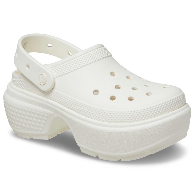 【crocs】 クロックス CLASSIC STACKED CLOG CHALK 国内発送 crocs クロックス Crocs クラシック Stacked Clogs