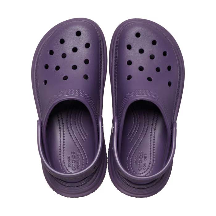 crocs（クロックス） ストンプ クロッグ crocs STOMP CLOG Dark Iris レディース サンダル 209347-5AS ...