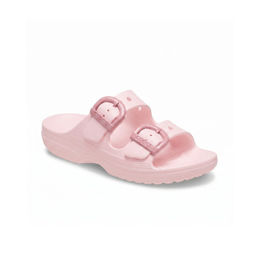crocs（クロックス） サタデー エナメル バックル サンダル crocs