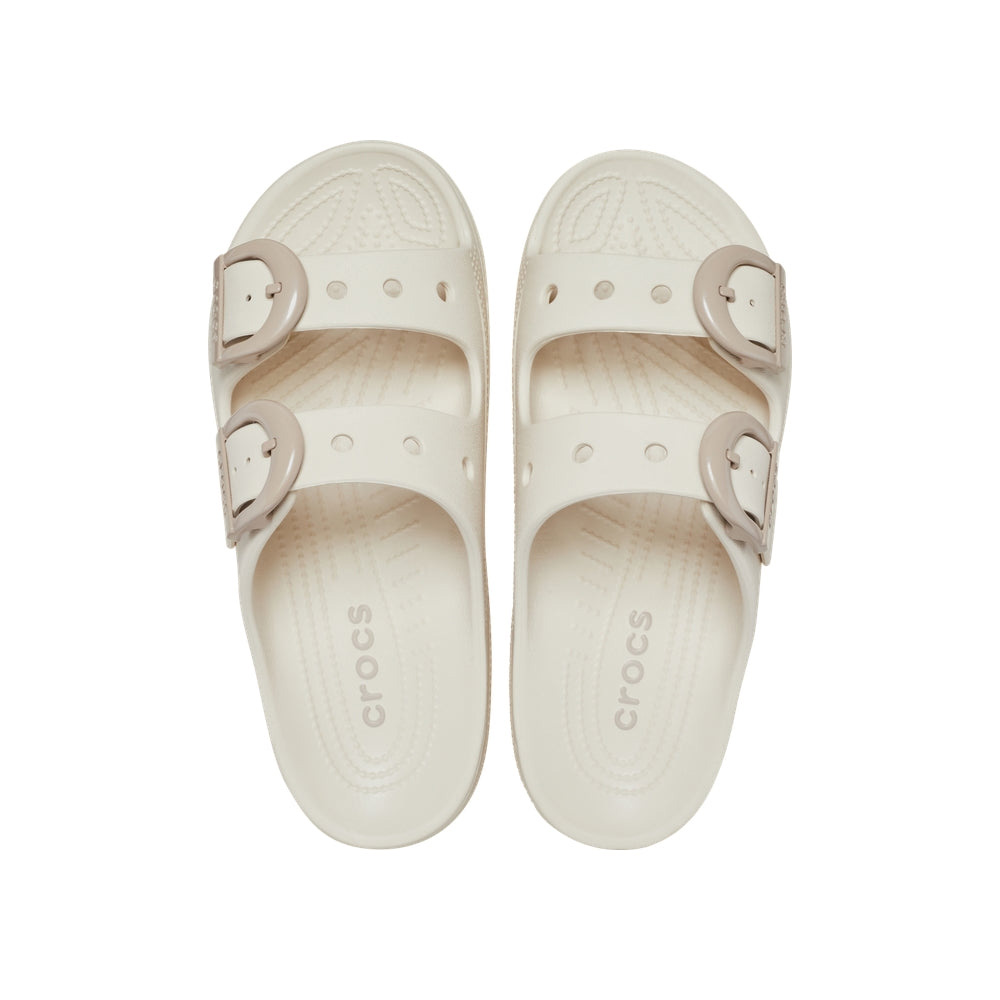 crocs（クロックス） サタデー エナメル バックル サンダル crocs