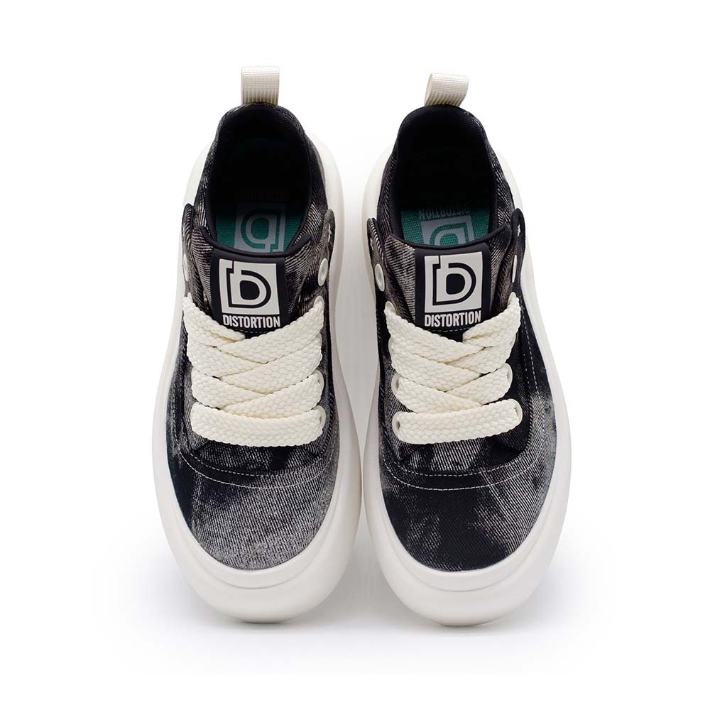 ディストーション ローグ DISTORTION ROGUE BLACK メンズ スニーカー