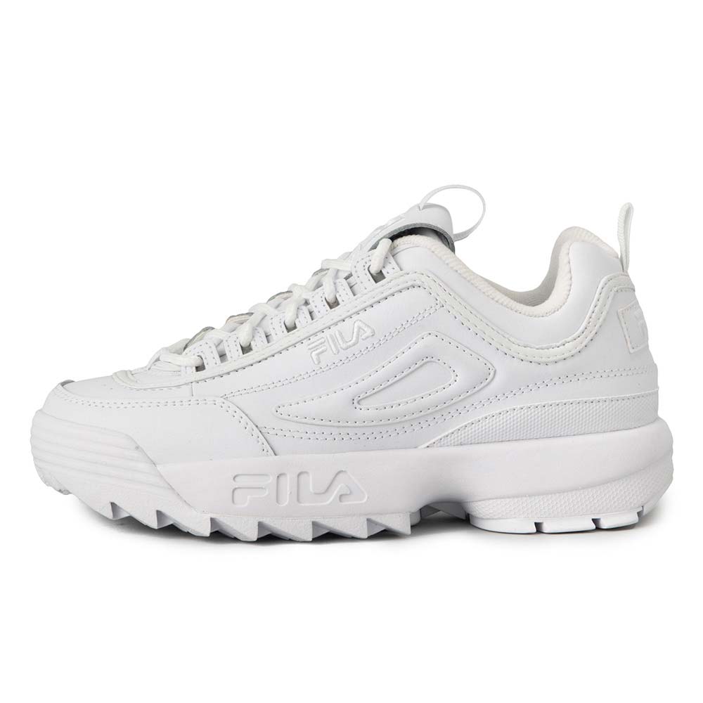 tB fBXv^[2 FILA DISRUPTOR II WHITE fB[X Xj[J[  USS23029-101