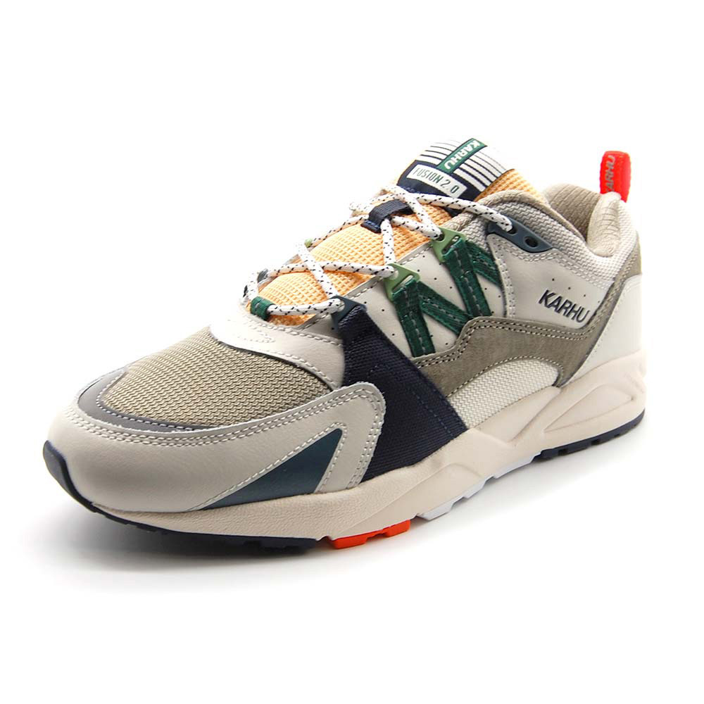 カルフ フュージョン 2.0 KARHU FUSION 2.0 LILY WHITE/FOLIAGE GREEN