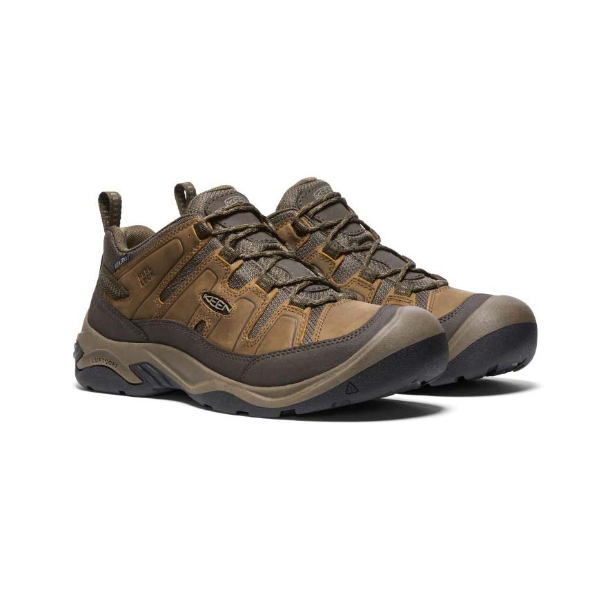 キーン サーカディア ウォータープルーフ KEEN CIRCADIA WP M Shitake/Brindle メンズ 登山 防水ハイキングシューズ 1026773 :kn3f 1026773:ボストンクラブ ヤフー店