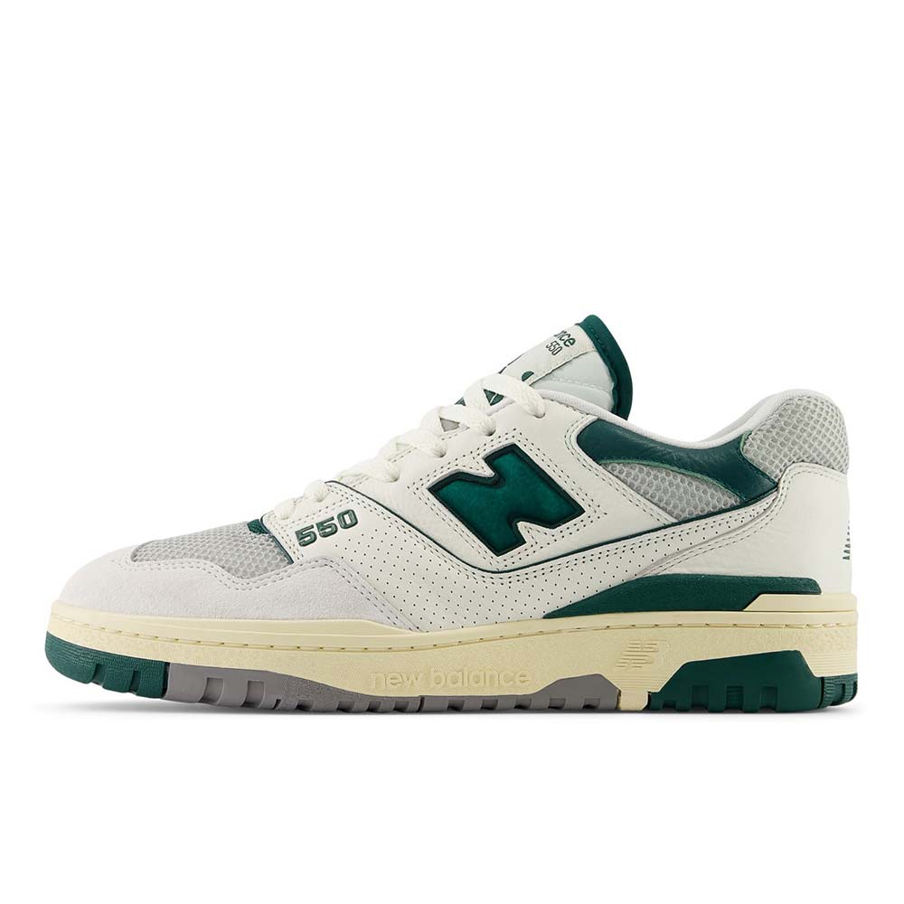 【NEW BALANCE ニューバランス】 550VTC 24cm New Balance BB550VTC WHITE/GREEN（ニューバランス BB550VTC