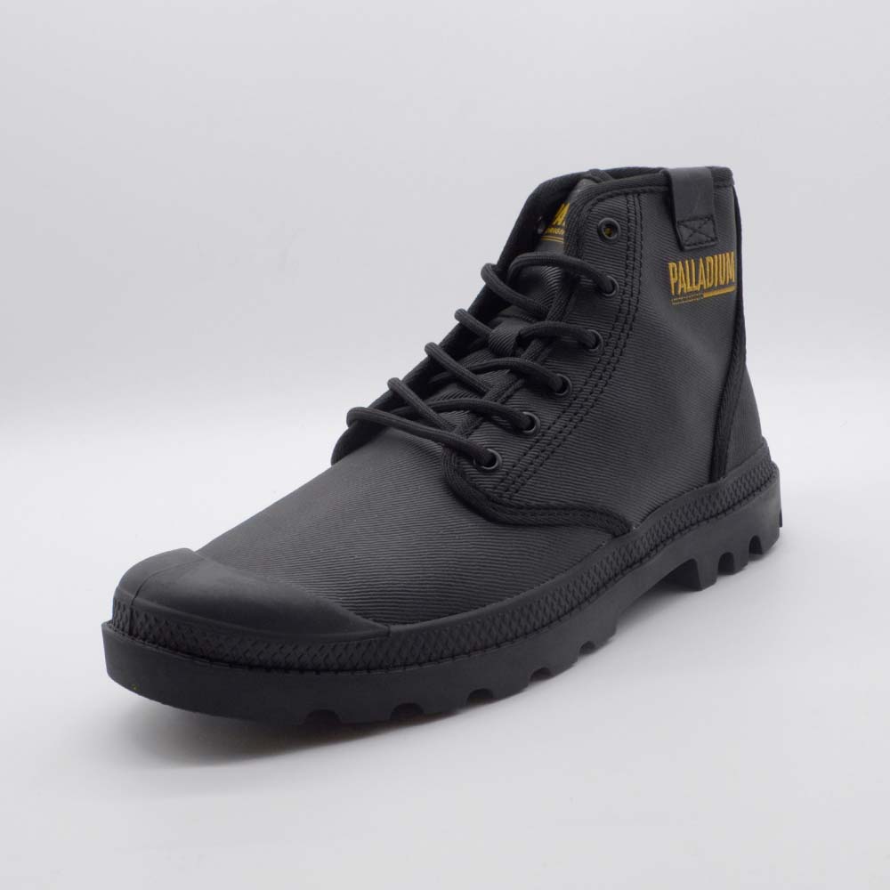 パラディウム パンパハイコーテッド PALLADIUM PAMPA HI COATED BLACK メンズ レディース スニーカー 撥水加工  74375-008