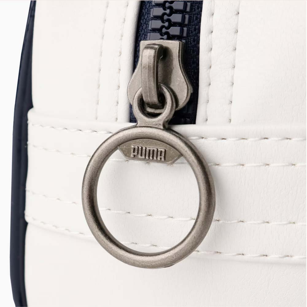 PUMA プーマ レトロ ミニグリップ バッグ White-PUMA Navy