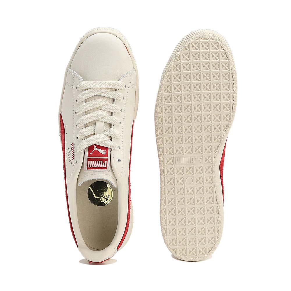 プーマ クライド ザ ネバーウォーン III PUMA CLYDE NEVERWORN III WARM WHITE-CLUB RED メンズ スニーカー 396489-01｜bostonclub｜04