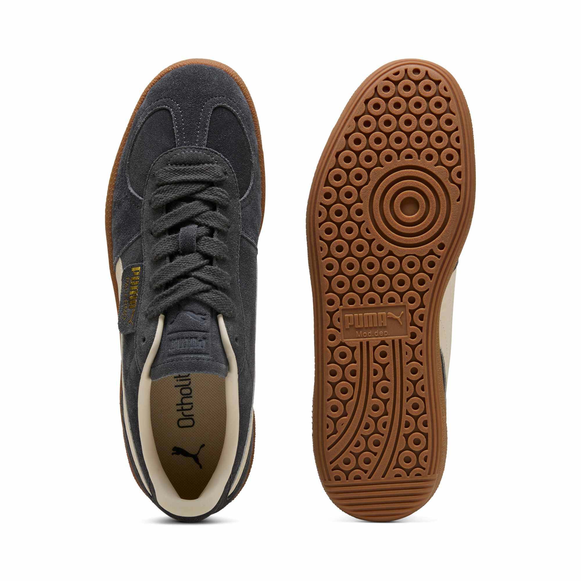 PUMA（プーマ） パレルモ PUMA PALERMO DUSKY GRAY-ALPINE SNOW メンズ