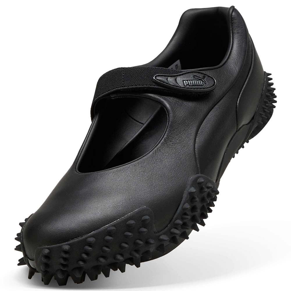 プーマ　スニーカー　黒　レザー　mostro PUMA MOSTRO LEATHER PUMA BLACK（プーマ モストロ レザー