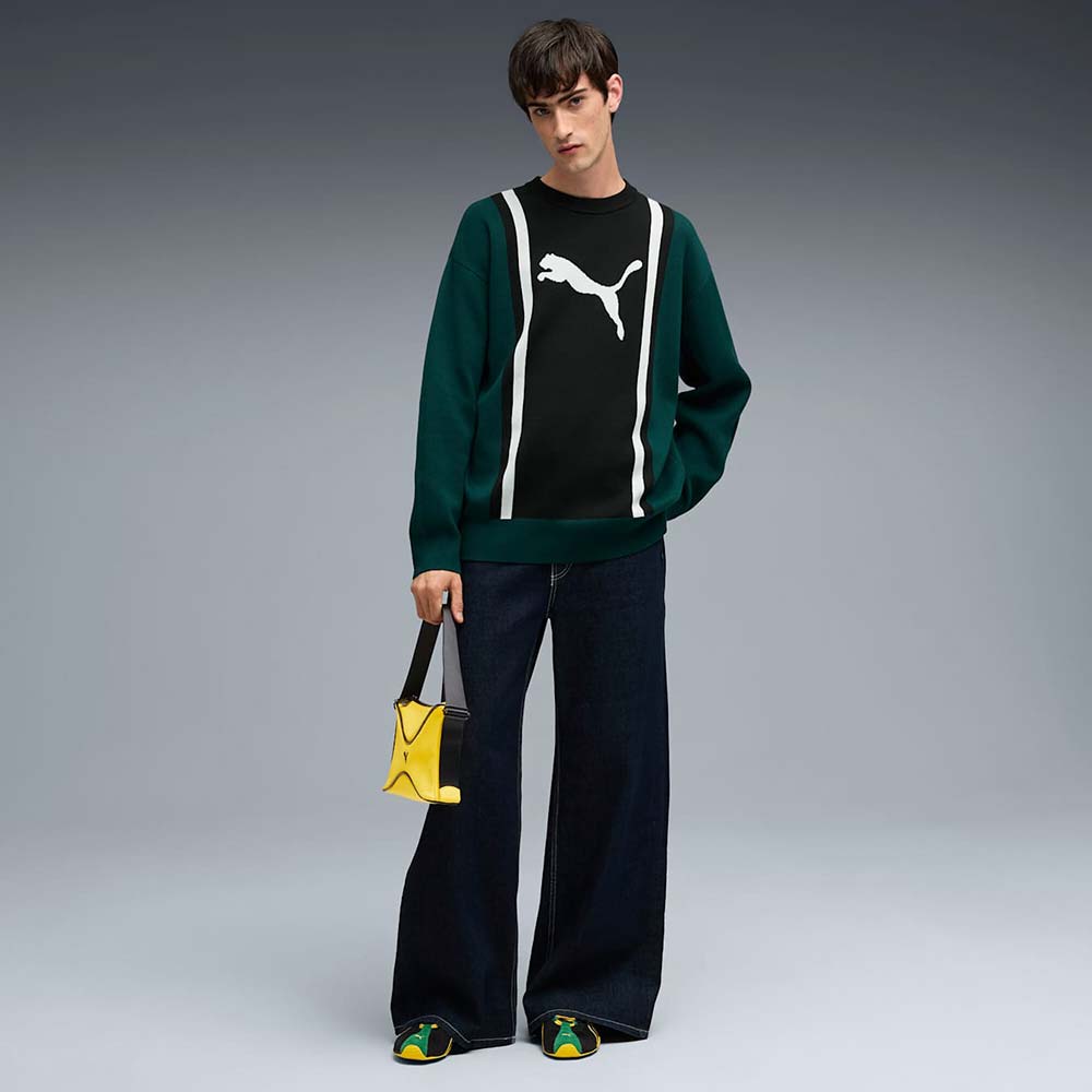PUMA プーマ エイチストリート H-STREET BLACK-YELLOW SIZZLE