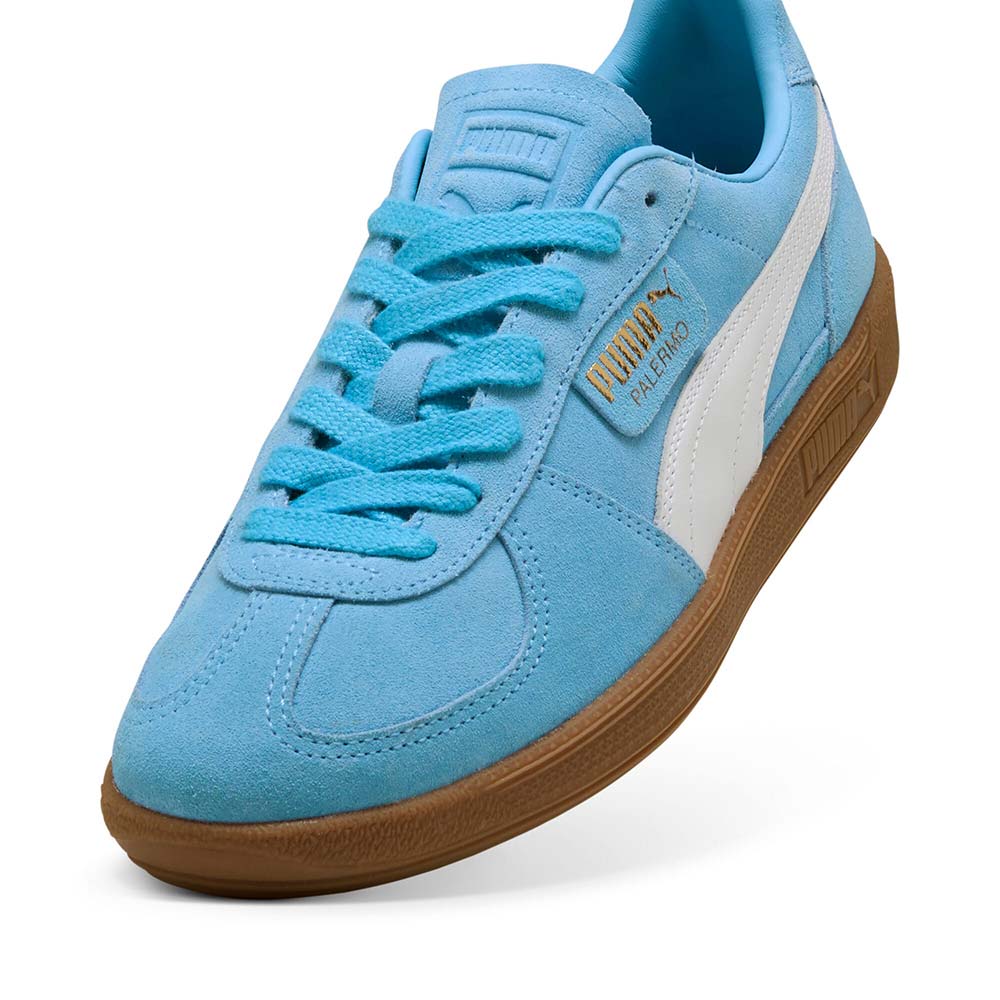 PUMA PALERMO T.LIGHT BLUE 国内発送 PUMA SALEプーマ パレルモ PALERMO TEAM LIGHT BLUE-PUMA WHITE