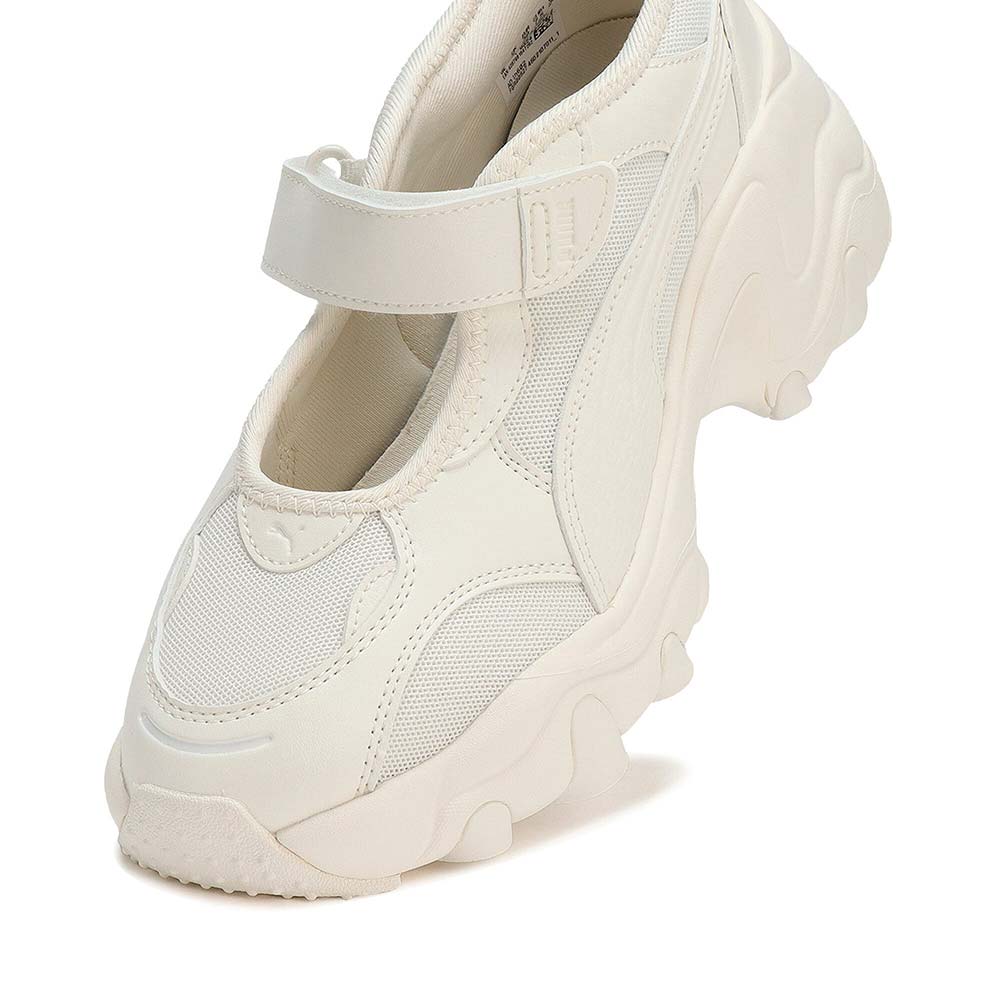プーマ パルサー ウェッジ サンダル ウィメンズ PUMA PULSAR WEDGE SANDAL WNS WARM WHITE-PUMA SILVER レディース サンダル 398677-01 | PUMA | 09