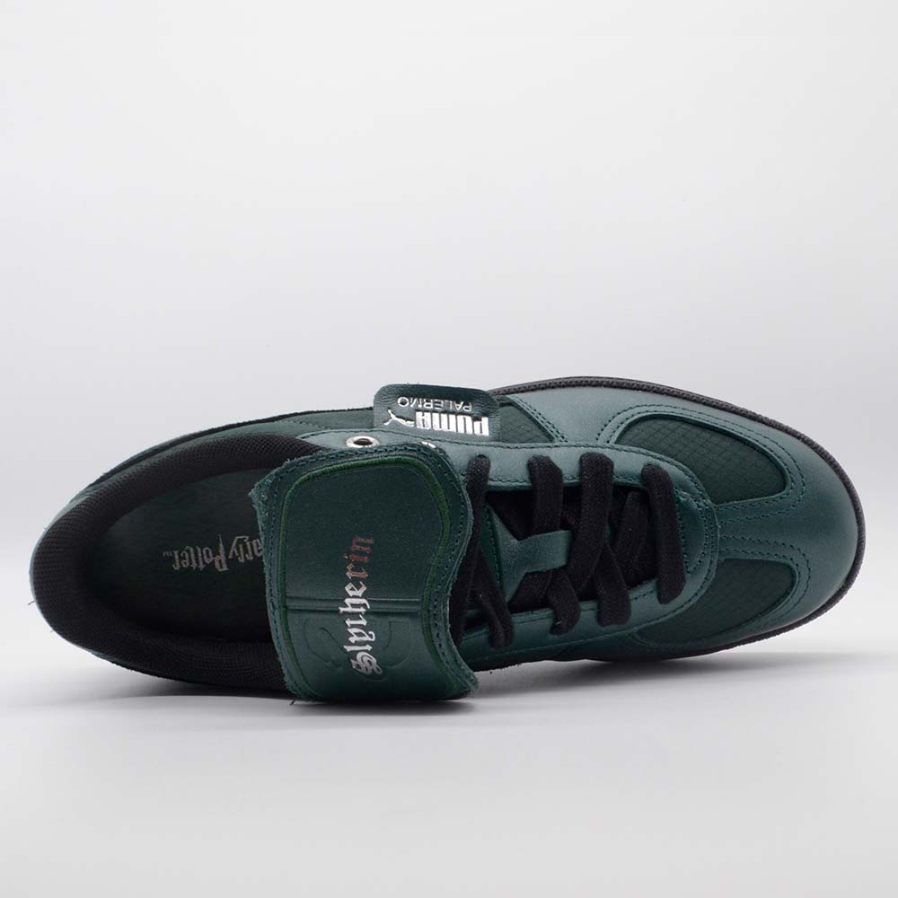 【PUMA】PUMA PALERMO 2 HARRY POTTER DARK MYRTLE 国内発送 PUMA X HARRY POTTER Palermo 2 Lth Tongue Sneakers 'Dark