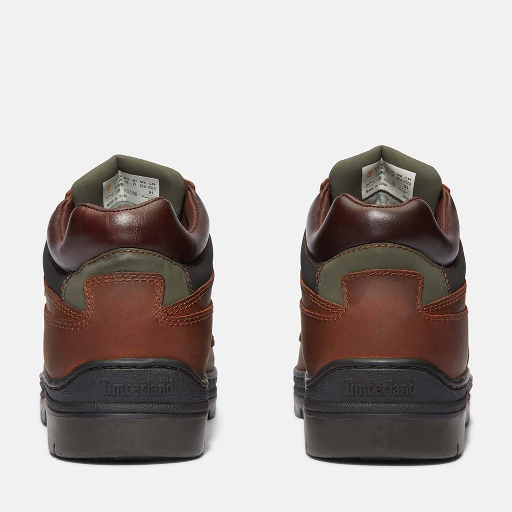 Timberland モックトゥミッド　茶　レザートレッキングブーツ　29cm Timberland ティンバーランド ヘリテージ GTX モックトゥ ミッド