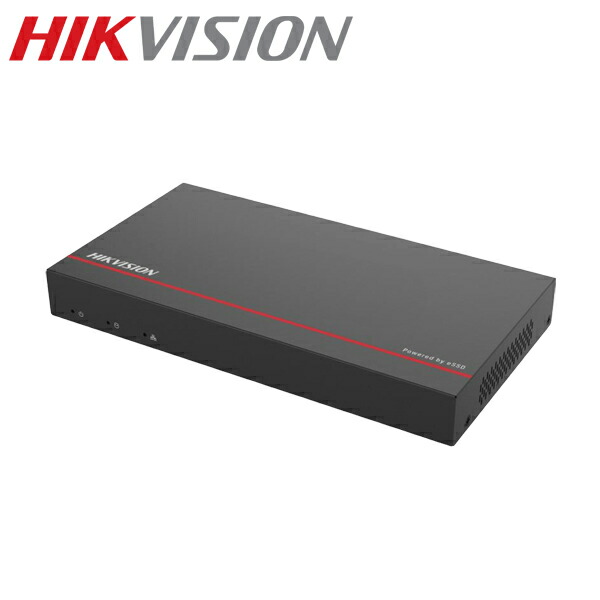 �y��g�q�Ɂz[HIKVISION][IP-NVR 8CH] SSD �^��@ �ő�4MP�^��Ή� 1TB SSD ���� H.265+ �U���h�~ �ԗ����R�^�[ �����ۑ� AI�^��@ 8POE DS-E08NI-Q1/8P