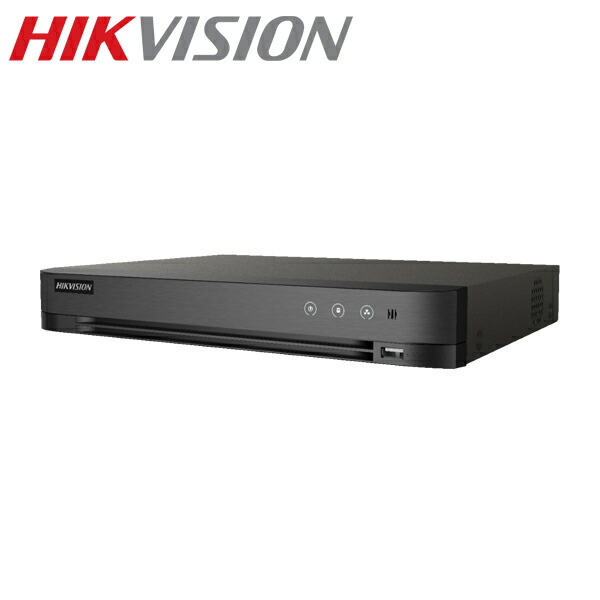�y��g�q�Ɂz[HIKVISION] 16CH AI�^��@/iDS-7316HQHI-M4/S/TVI,AHD,CVI�Ή�/�l�A�ԗ����m/�x���ی�/IP�J����8��ǉ���/10TB HDD 4���/eSATA 1�䓋�ډ�