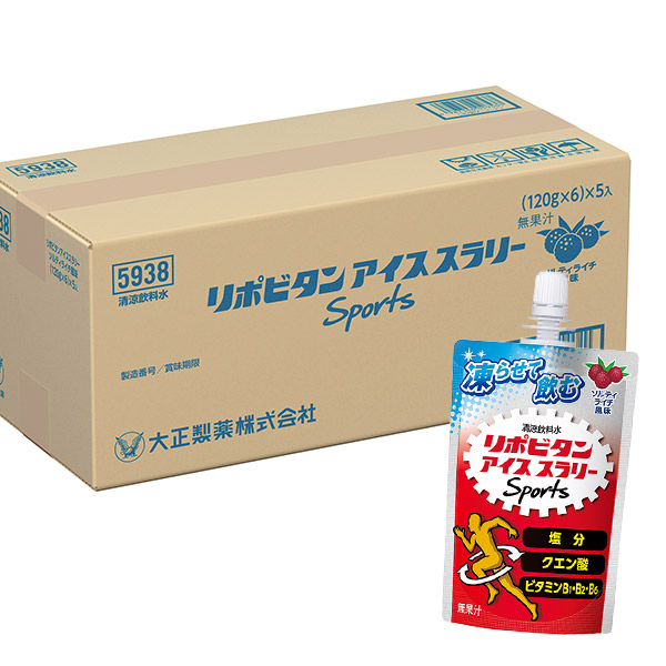 大正製薬 リポビタン アイススラリー Sports 120g×30袋入り ハニー