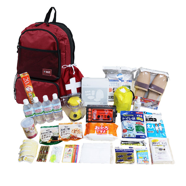 防災セット アドバンス 非常用持ち出し品内容充実の26種34品入 防災士