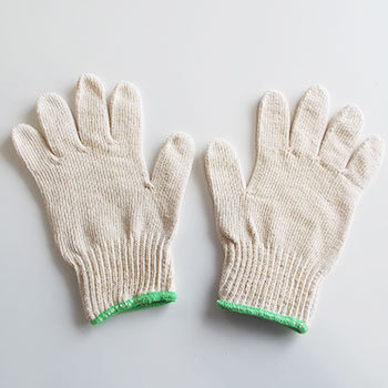 おたふく手袋 日本製 こどもてぶくろ 1双 綿100% Mサイズ／Lサイズ (G-639) 小さい 軍手 コットン 手の保護[M便 1/4]｜bousai｜02