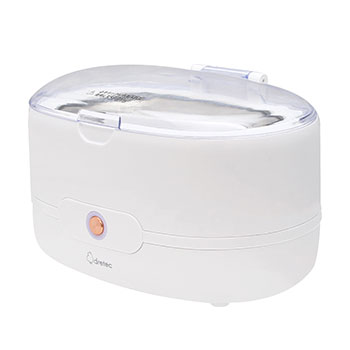 ドリテック 爆買 超音波洗浄機 ソニクリア コフレ ホワイト UC-504WT