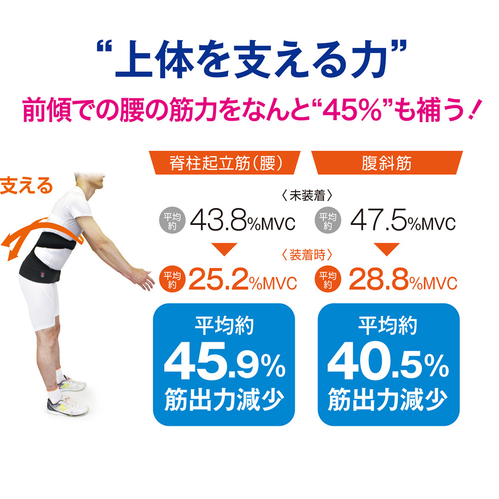 体幹筋 パワーアシストバンド 腰痛 ベルト 体幹 腰 アシスト