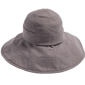 半額SALE 帽子 レディース 大きいサイズ 母の日 UVカット 遮光100％カット アゴ紐付き 飛...