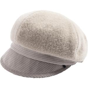 半額 帽子 レディース 大きいサイズ キャスケット 完全遮光 遮光100％ UVカット つば広 折り...