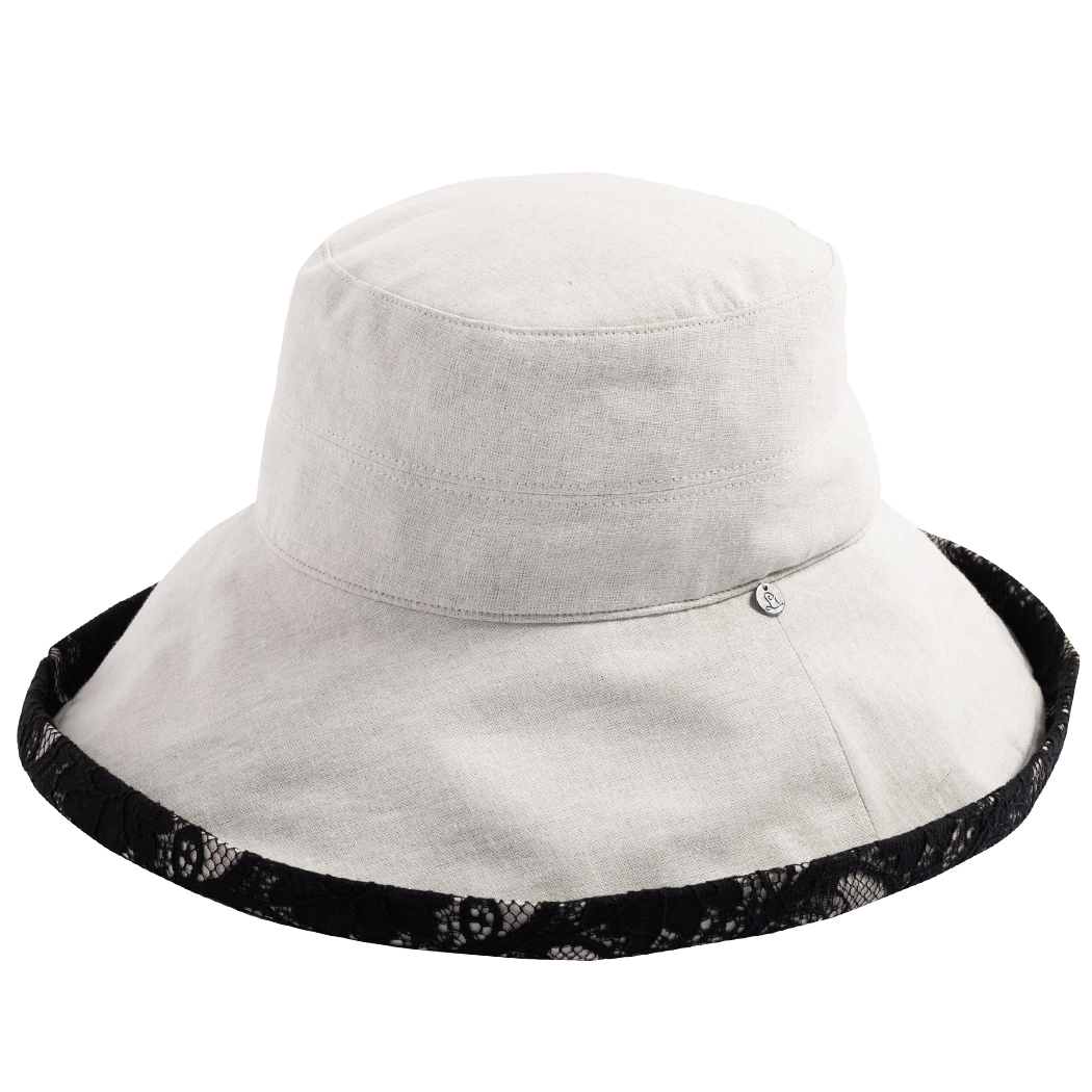 帽子 レディース 大きいサイズ 完全遮光 遮光100％ UVカット つば広 折りたたみ  飛ばない ...