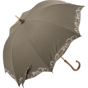 完全遮光 日傘 遮光率100% 晴雨兼用 傘 かわず張り 撥水 レディース 長傘 紫外線カット 遮熱...