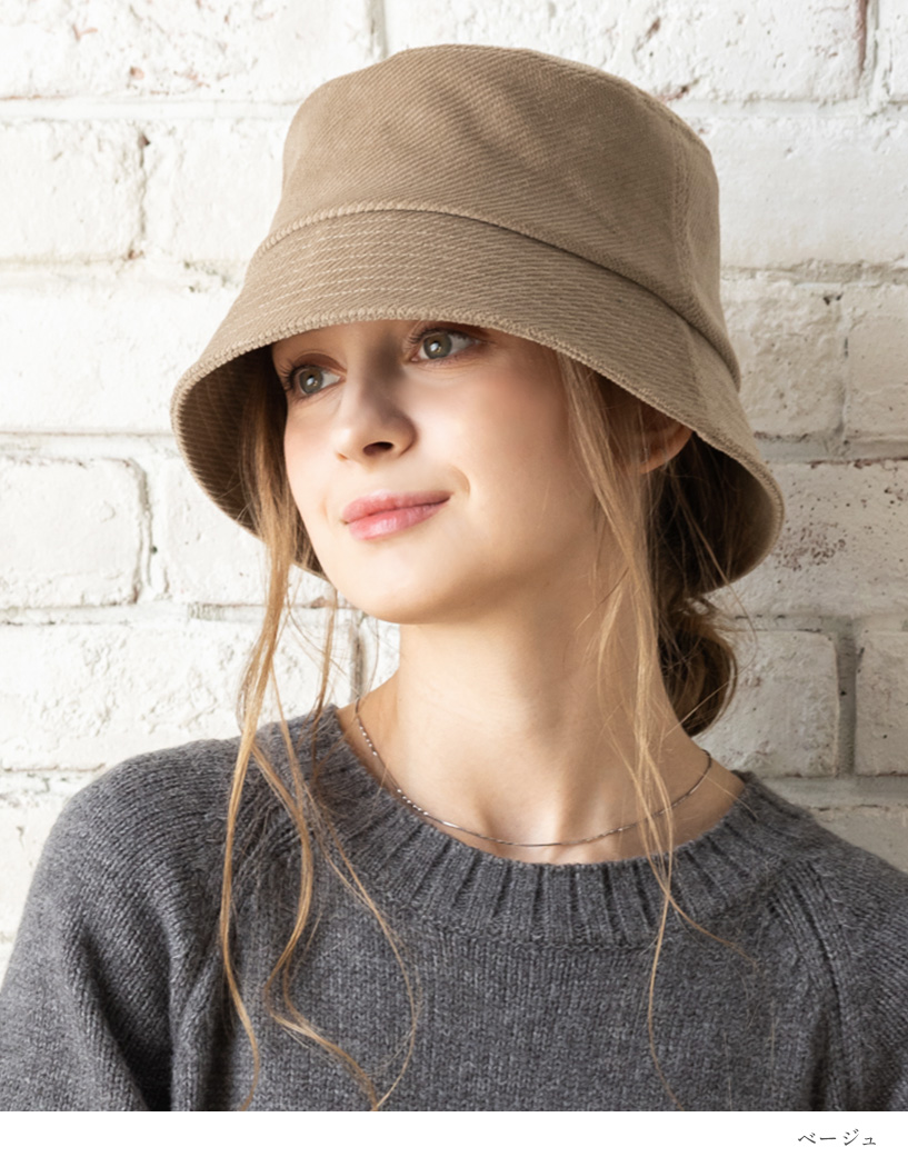 バケットハット ANCHOR（ファッション） 帽子 ハット QUARTER GALLERY 起毛