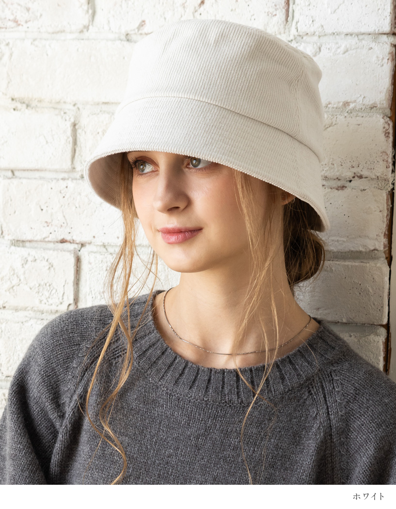 Loo＆c 帽子 レディース 大きいサイズ バケットハット AW バケハ