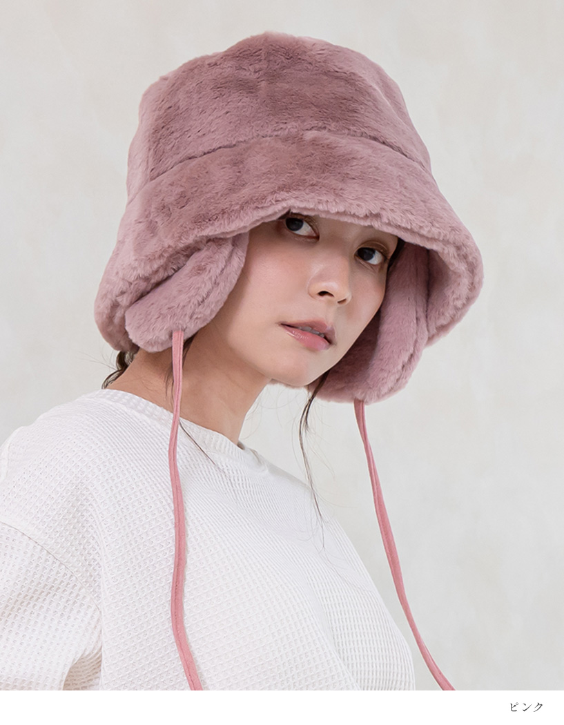 Loo＆c 帽子 レディース 大きいサイズ バケットハット AW バケハ 完全