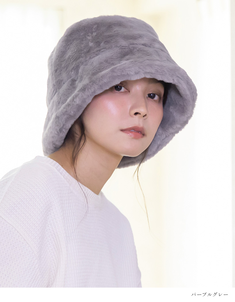 Loo＆c 帽子 レディース 大きいサイズ バケットハット AW バケハ 完全