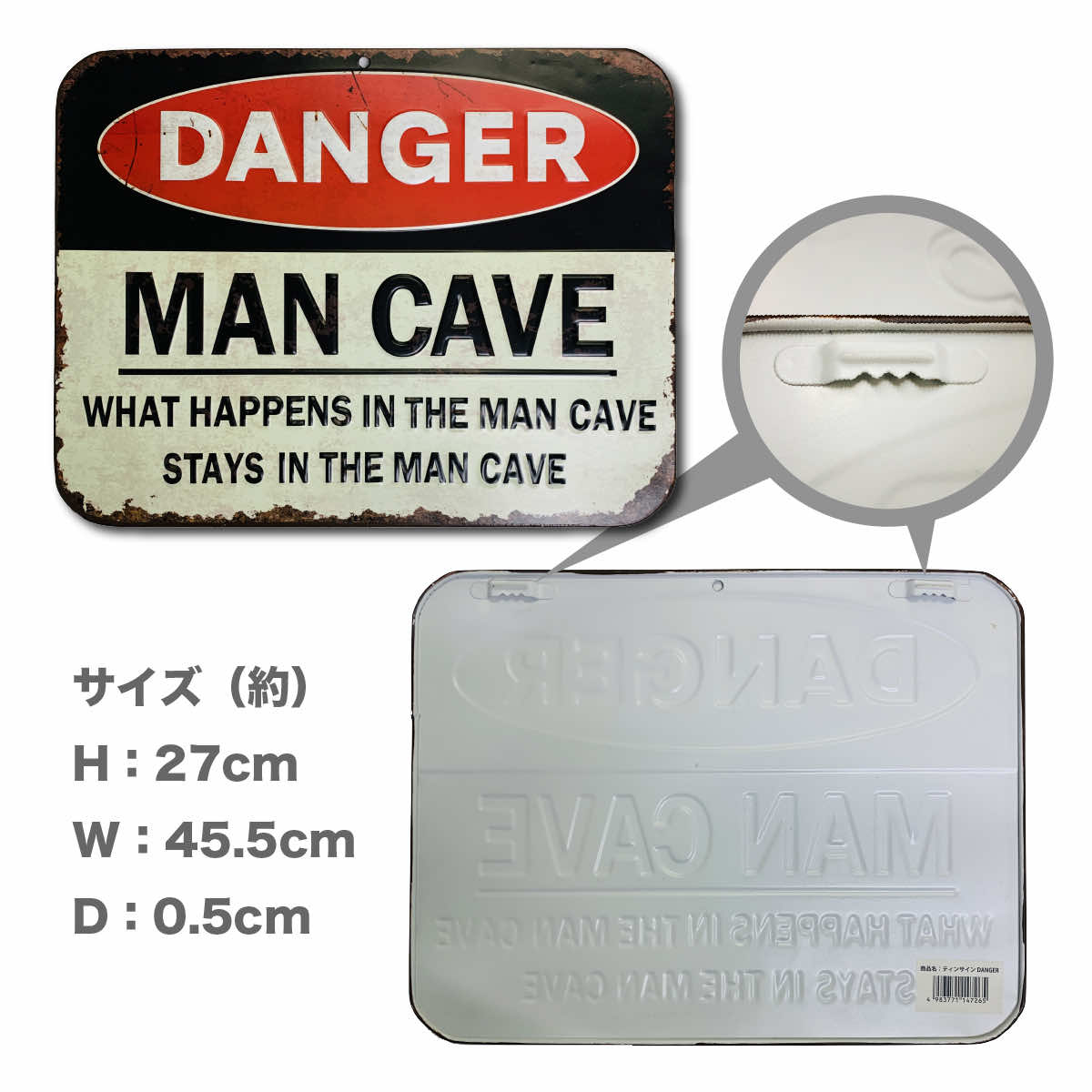フランスアンティークブリキ製の壁掛けサイン/道路標識/インテリア71-115-4 サインボード カリフォルニア M メタル （ ティンサイン ブリキ