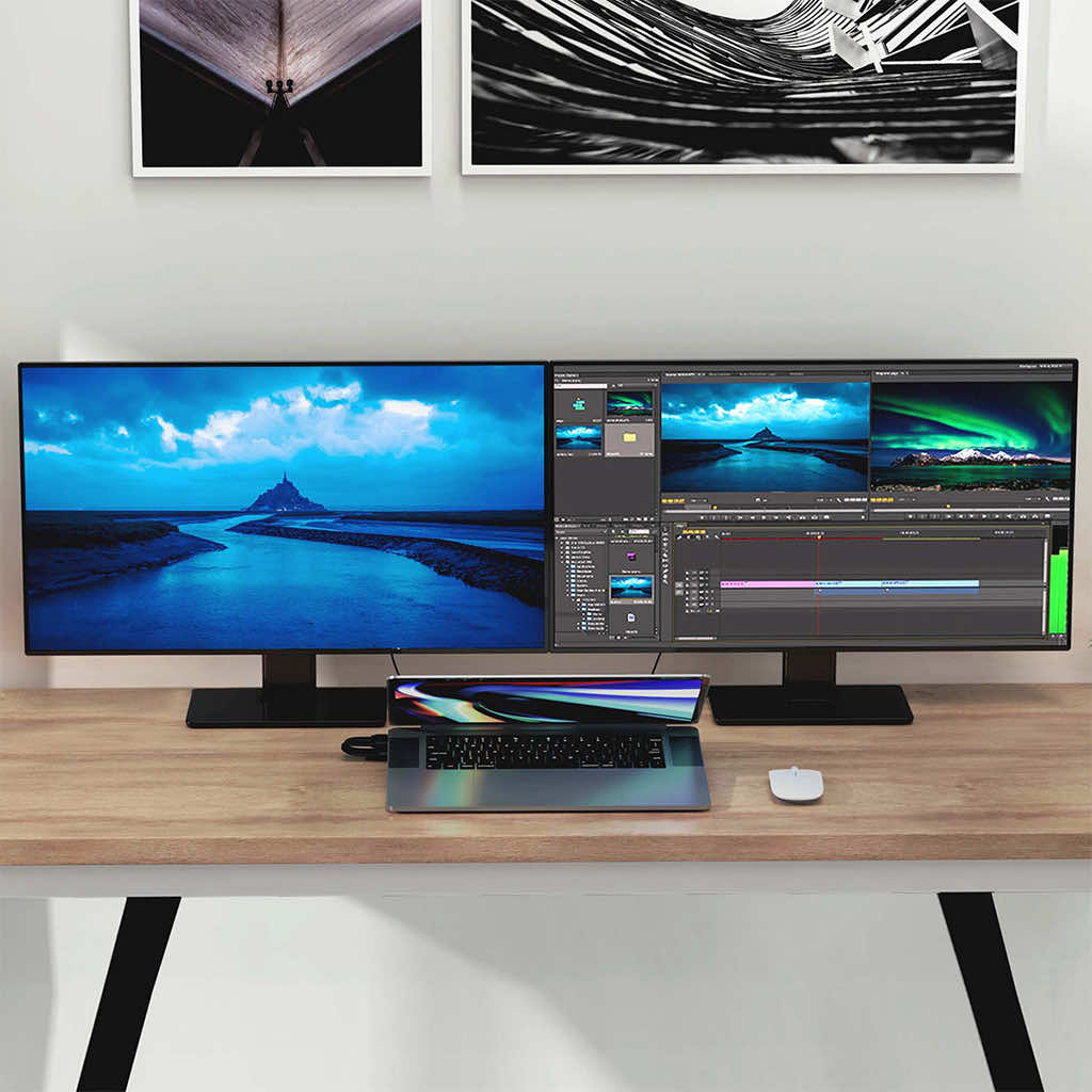 HyperDrive Multi 4K Display Dock for MacBook Pro 2016-2021 #激レア