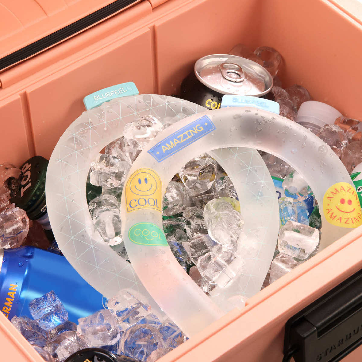 アイスクールリング クールリング キッズ 冷却グッズ クールリング ネッククーラー 首 冷却 自然凍結 繰り返し 暑さ対策 猛暑対策 首掛け 冷感 | ブランド登録なし | 11