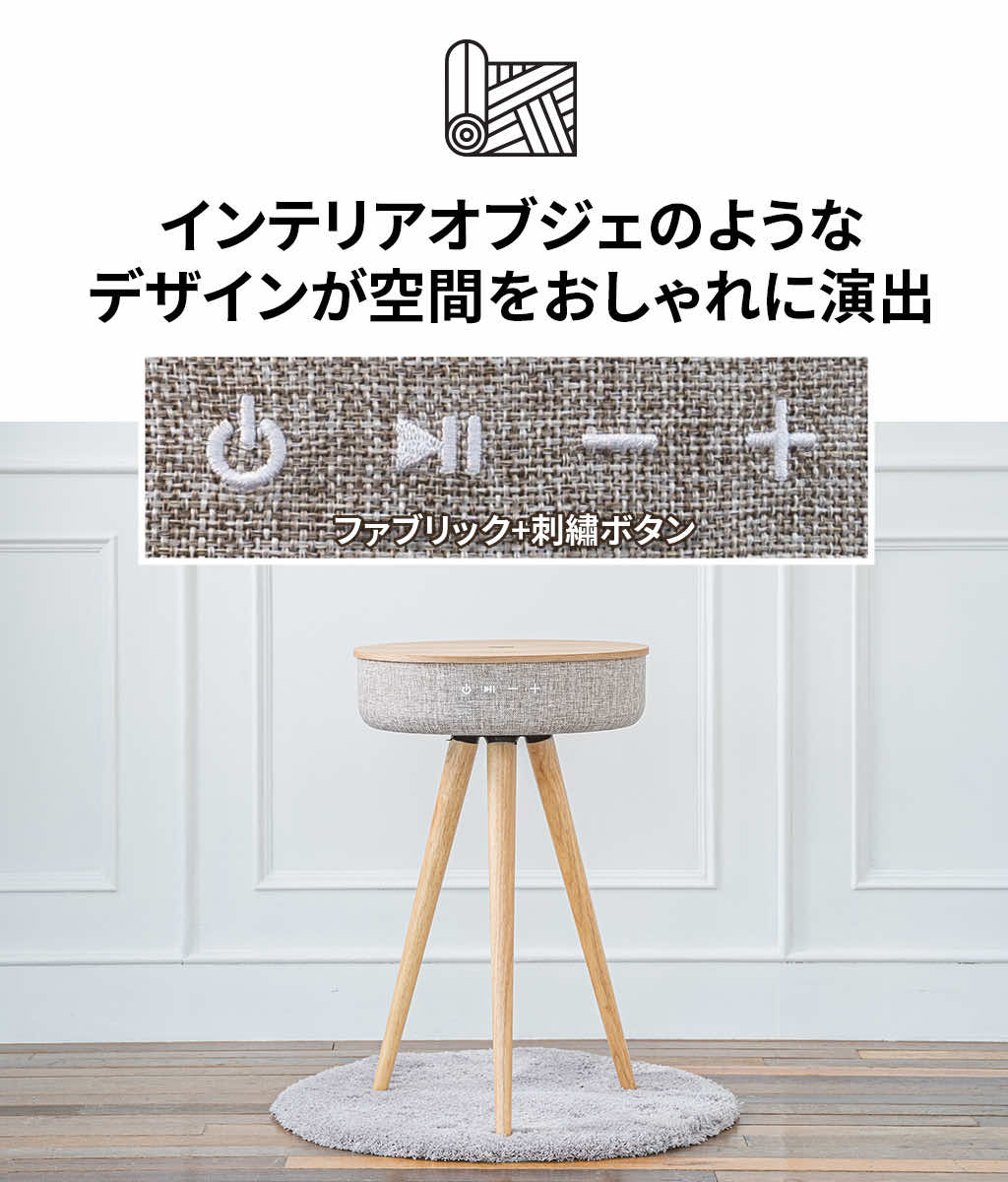 Welle 360°Bluetoothテーブル型スピーカー Mellow W501T 360ド Welle 360°Bluetoothテーブル型スピーカー Mellow W501T 360ド