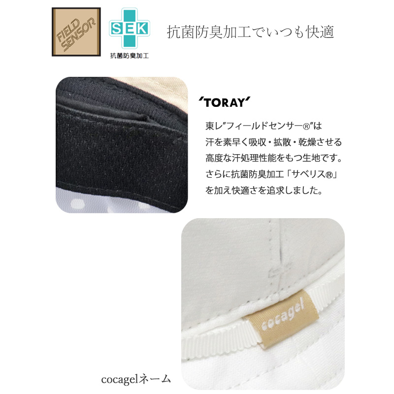 遮熱帽子