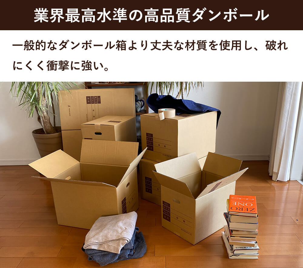 ダンボール 引越しセットLL 3〜4人用 (ダンボール箱 30枚、緩衝紙2巻