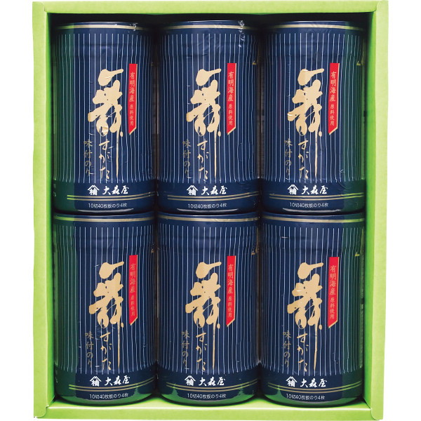 大森屋　舞すがた味付のり卓上詰合せ NA-30F 4901191390153  (B4)　送料無料・包装無料・のし無料