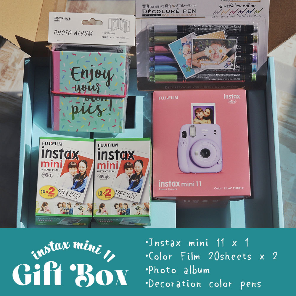 A-11 K チェキセット Amazon | インスタントカメラ チェキ instax mini 12 (4点セット