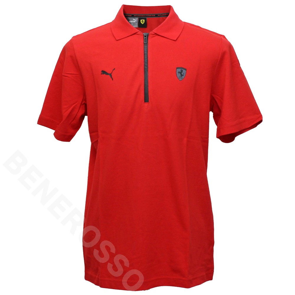 Ferrari（フェラーリ） PUMA スタイル ポロ レッド 531774-02 
